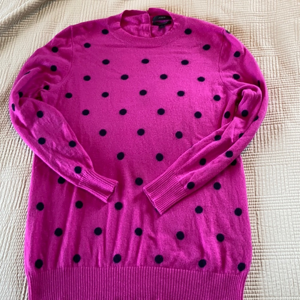 EUC Cashmere Sweater Fuschia